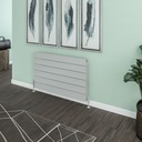 Berkeley 603 x 1000mm Aluminium Radiator - Matt Grey Extra Image