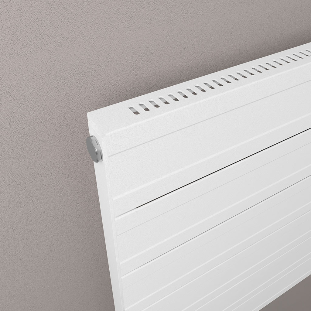 Berkeley 603 x 1200mm Aluminium Radiator - Matt White Extra Image