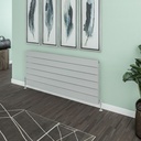 Berkeley 603 x 1400mm Aluminium Radiator - Matt Grey Extra Image