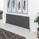 Berkeley 603 x 1600mm Aluminium Radiator - Matt Anthracite Extra Image