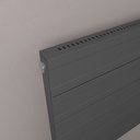 Berkeley 603 x 1600mm Aluminium Radiator - Matt Anthracite Extra Image