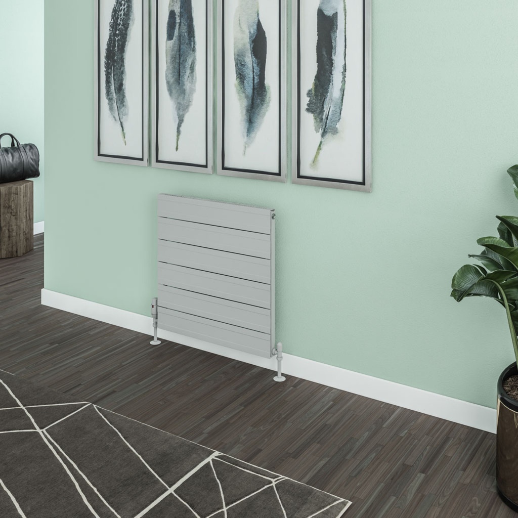 Berkeley 603 x 600mm Aluminium Radiator - Matt Grey Extra Image