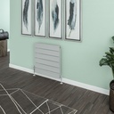 Berkeley 603 x 600mm Aluminium Radiator - Matt Grey Extra Image