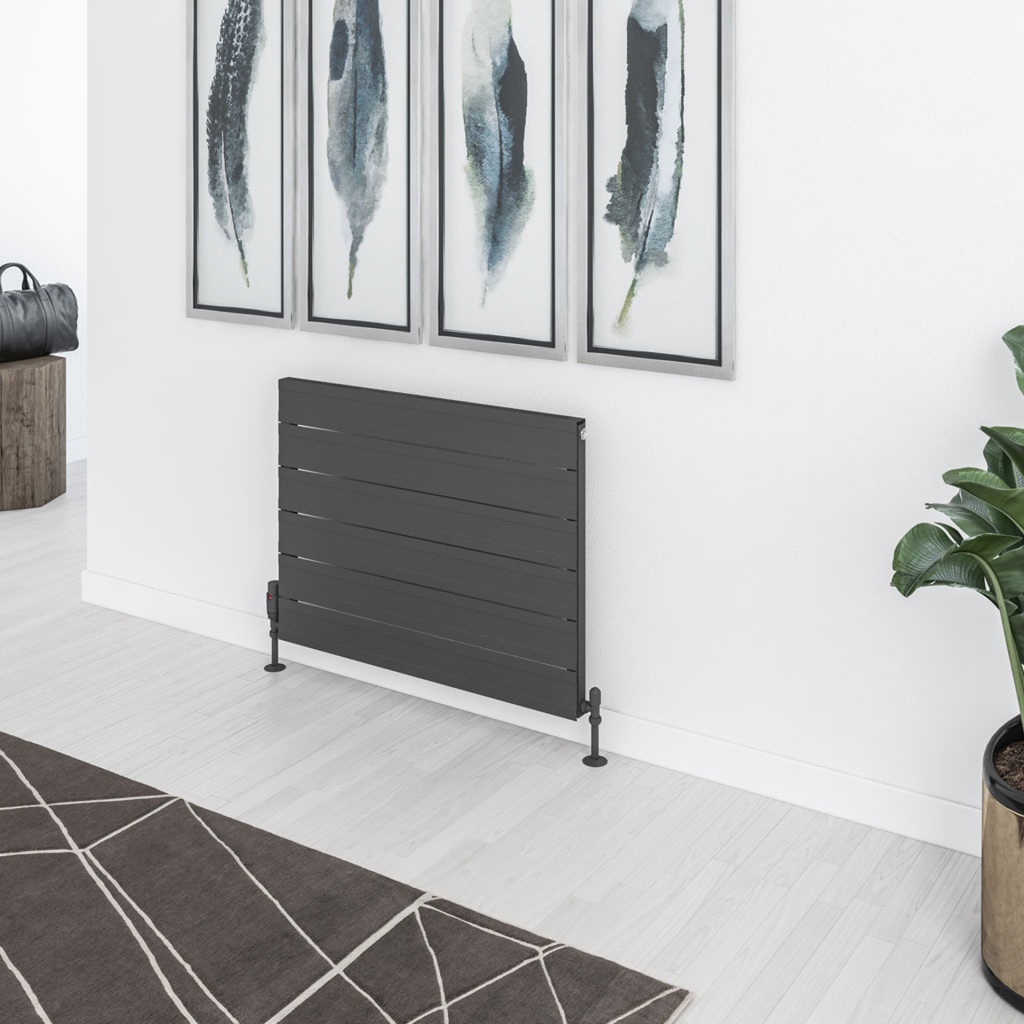 Berkeley 603 x 800mm Aluminium Radiator - Matt Anthracite Extra Image