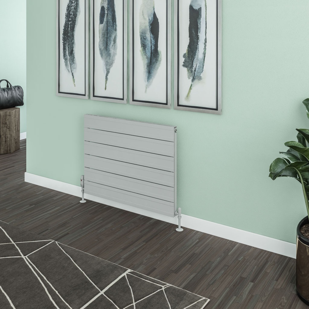 Berkeley 603 x 800mm Aluminium Radiator - Matt Grey Extra Image