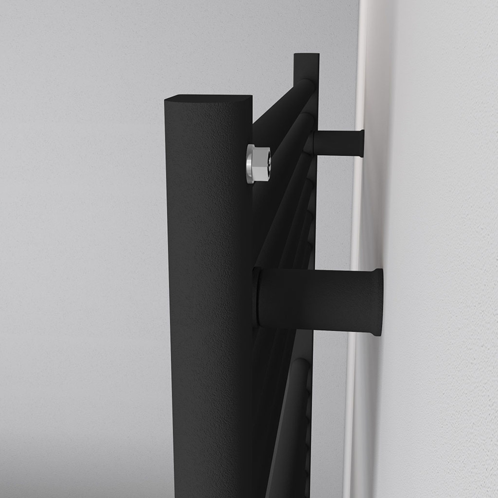 Biava Multirail HV Straight 1720 x 450mm - Matt Black Extra Image