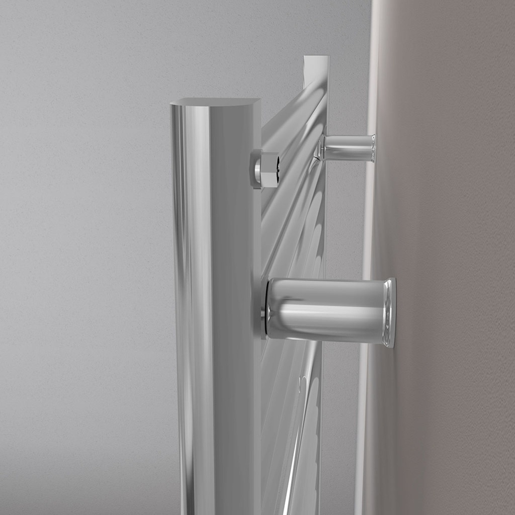 Biava Multirail HV Straight 360 x 400mm - Chrome Extra Image