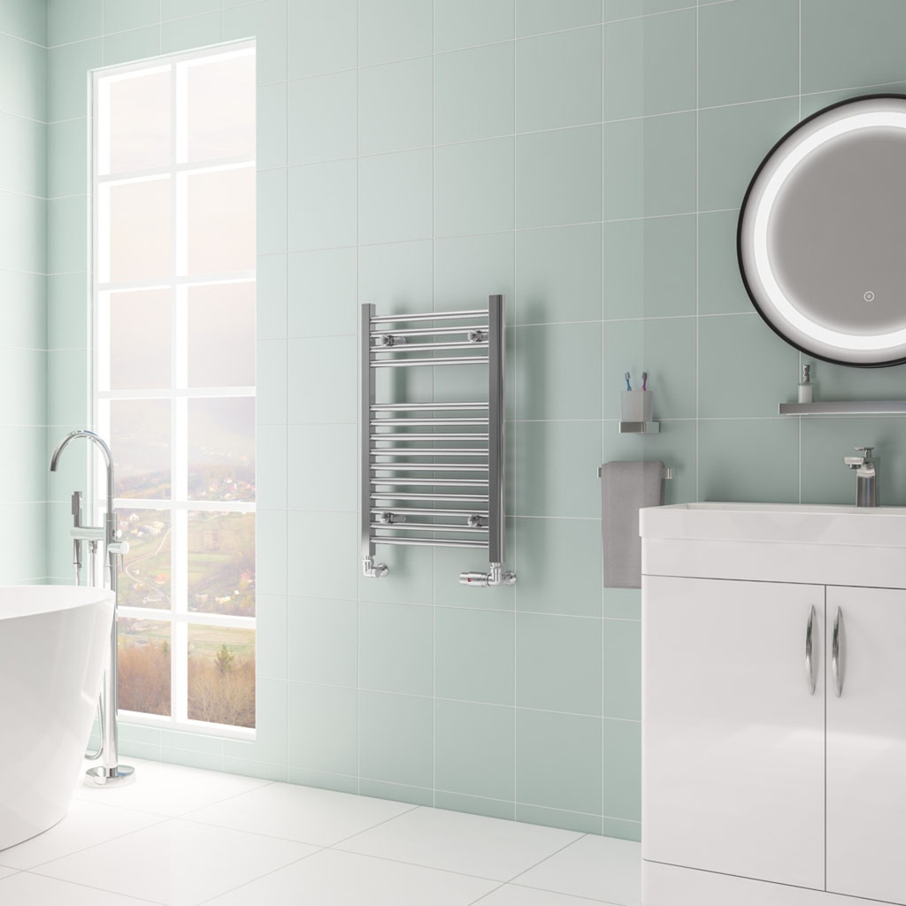 Biava Multirail HV Straight 688 x 450mm - Chrome Extra Image
