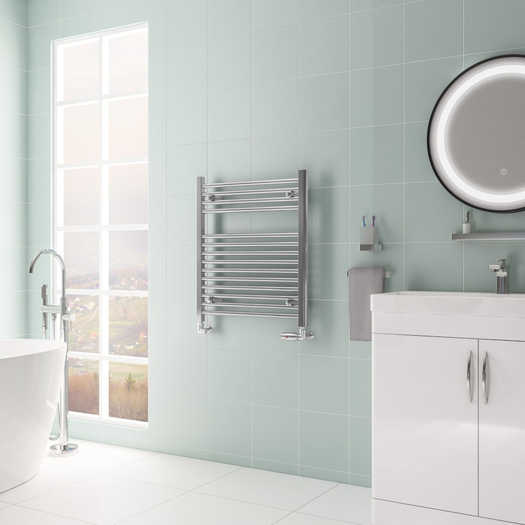 Biava Multirail HV Straight 688 x 600mm - Chrome Extra Image