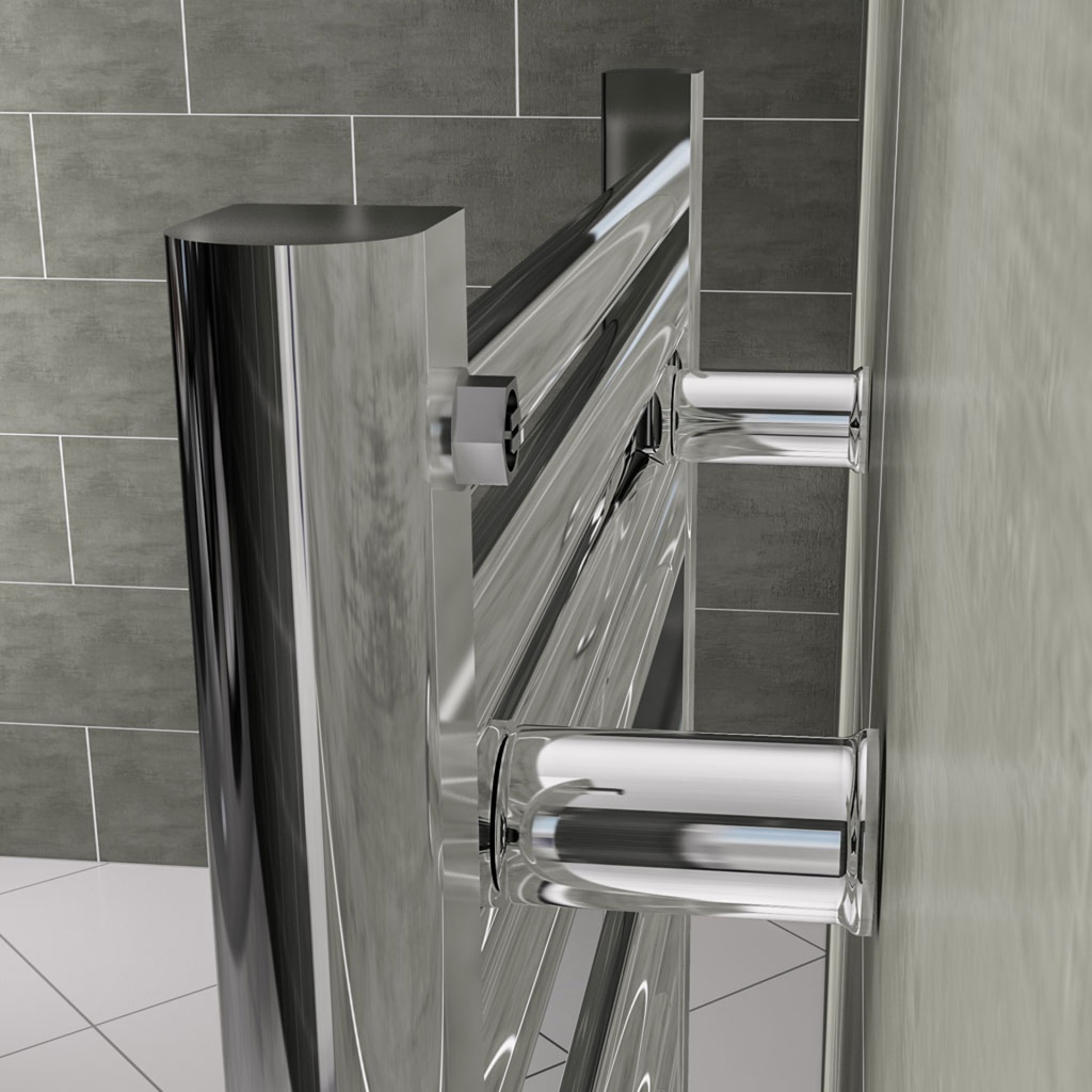 Biava Multirail HV Straight 688 x 600mm - Chrome Extra Image