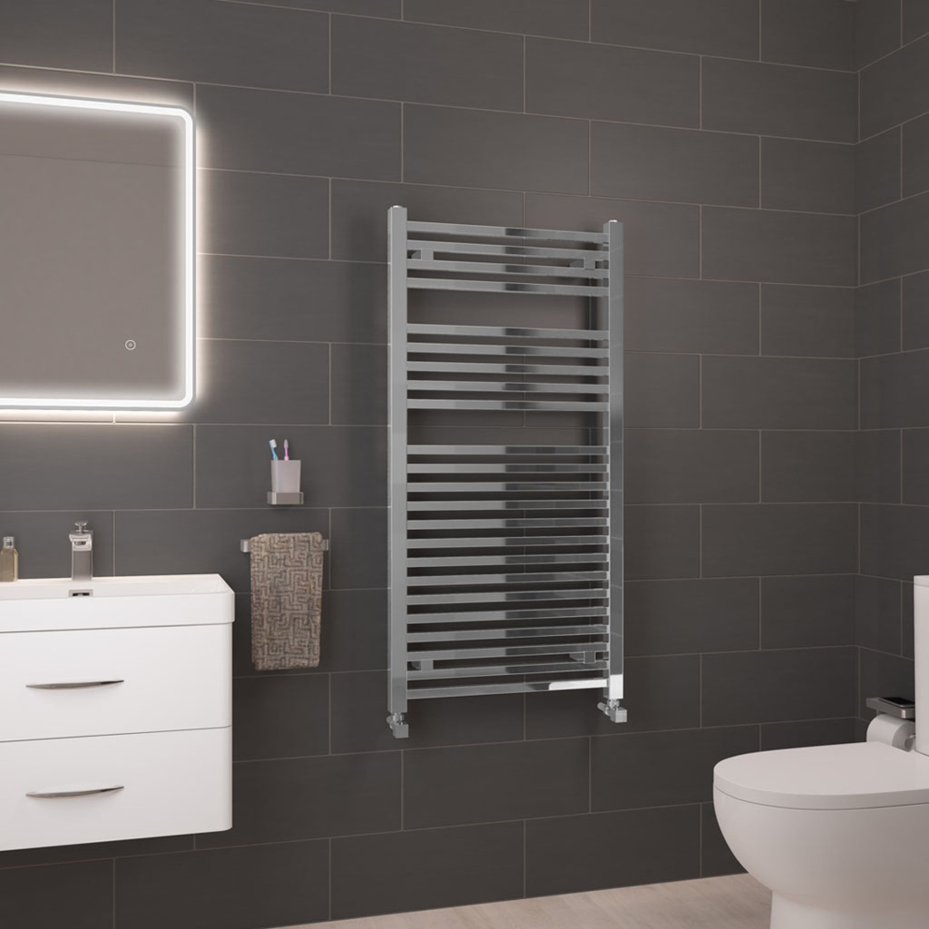 Biava Square 1200 x 600mm - Chrome Extra Image