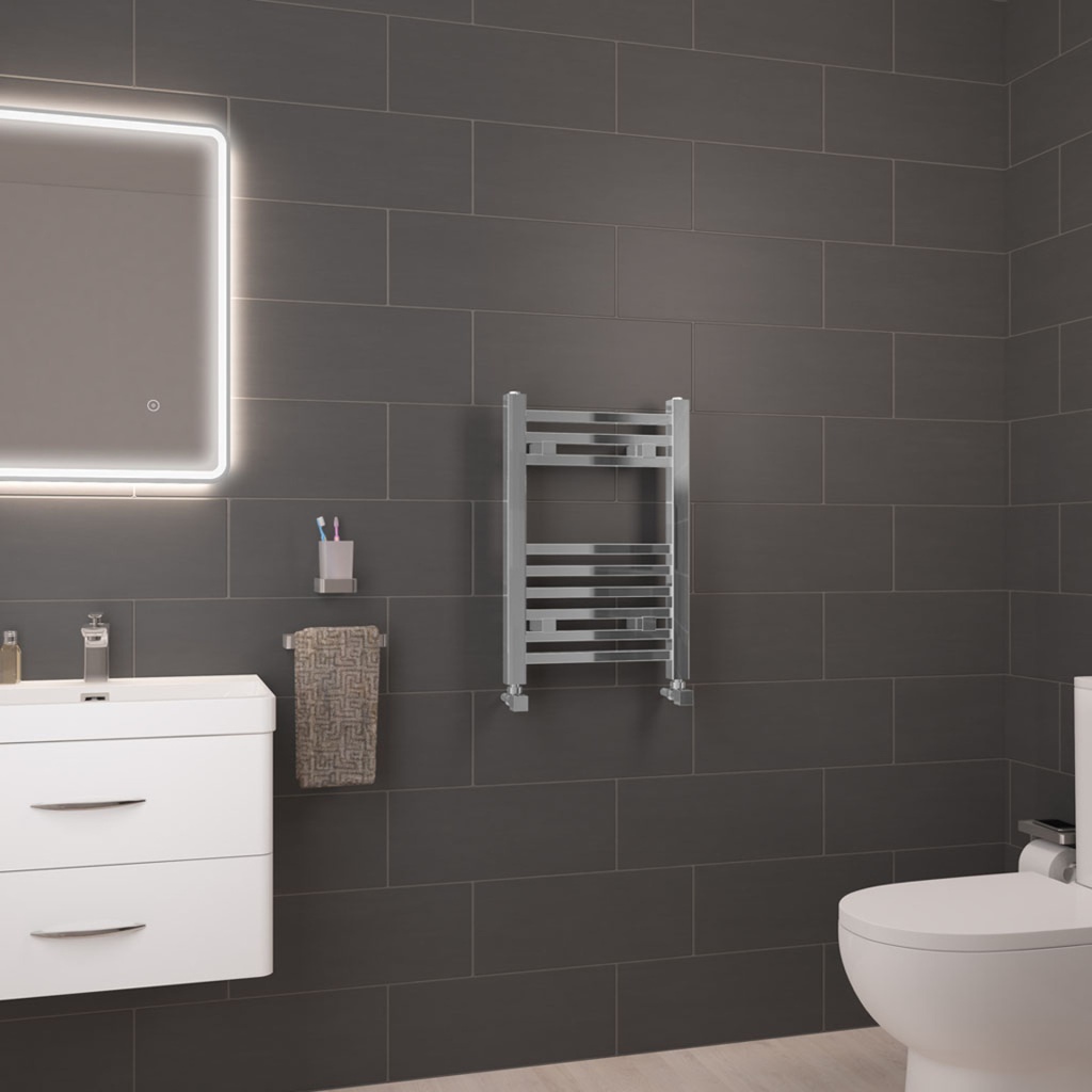 Biava Square 600 x 400mm - Chrome Extra Image