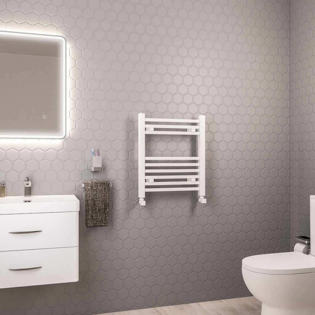 Biava Square 600 x 500mm - White Extra Image
