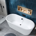 Bromley  1590 x 750 - Gloss White Extra Image