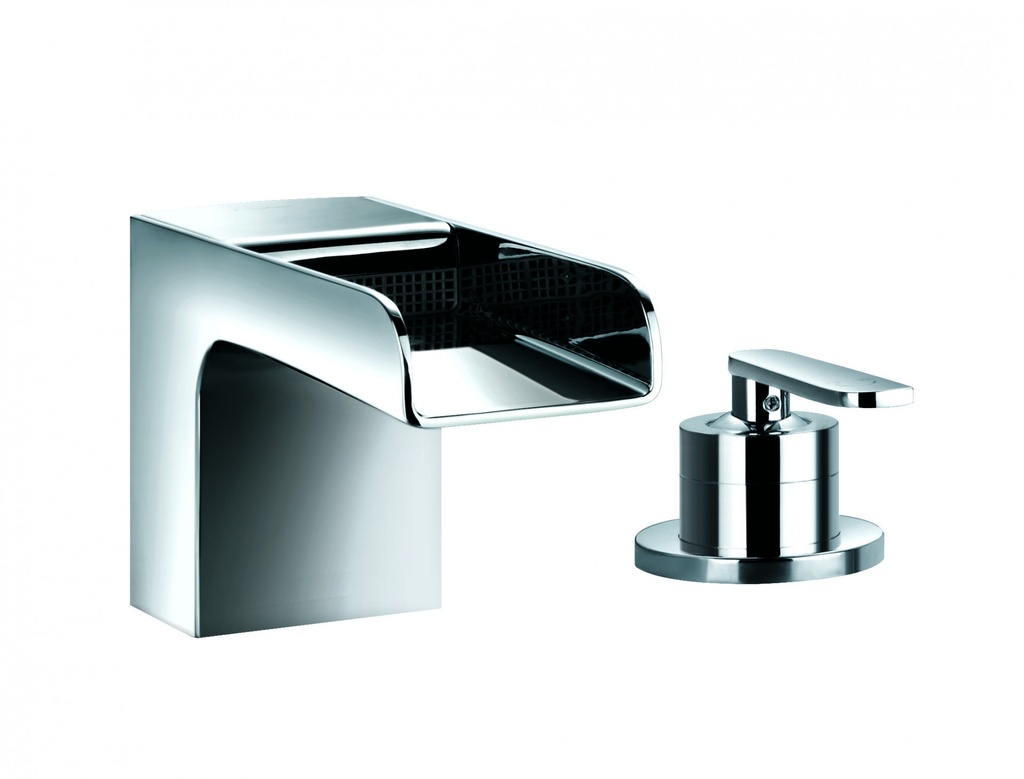 Cascade 2-Hole Deck Mounted Bath Filler Extra Image
