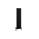 Charlton 1200 x 280mm Aluminium Radiator - Matt Black Extra Image