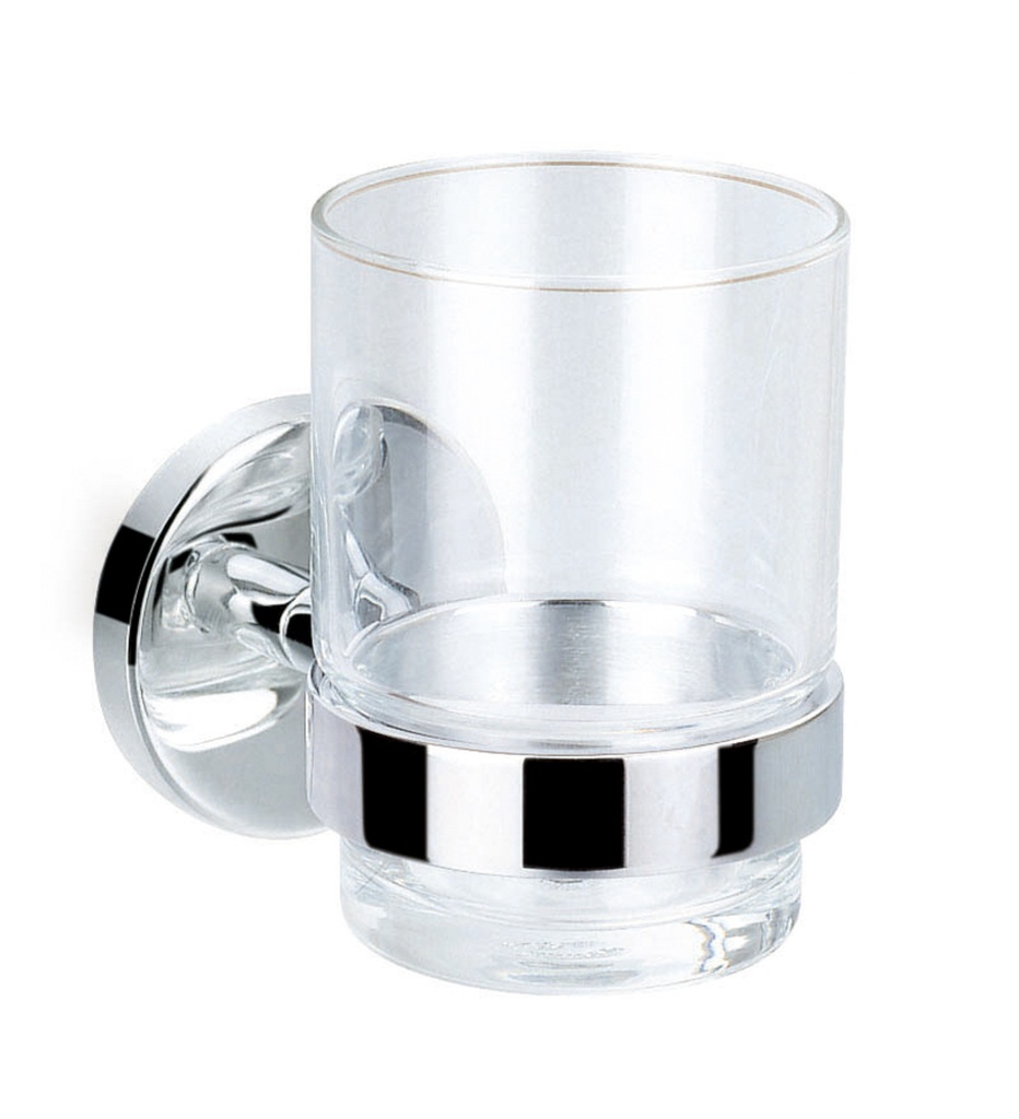 Coco Single Tumbler Holder with Glass Extra Image