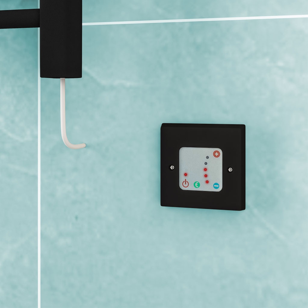 Crafton II Temperature Control Panel - Black Extra Image