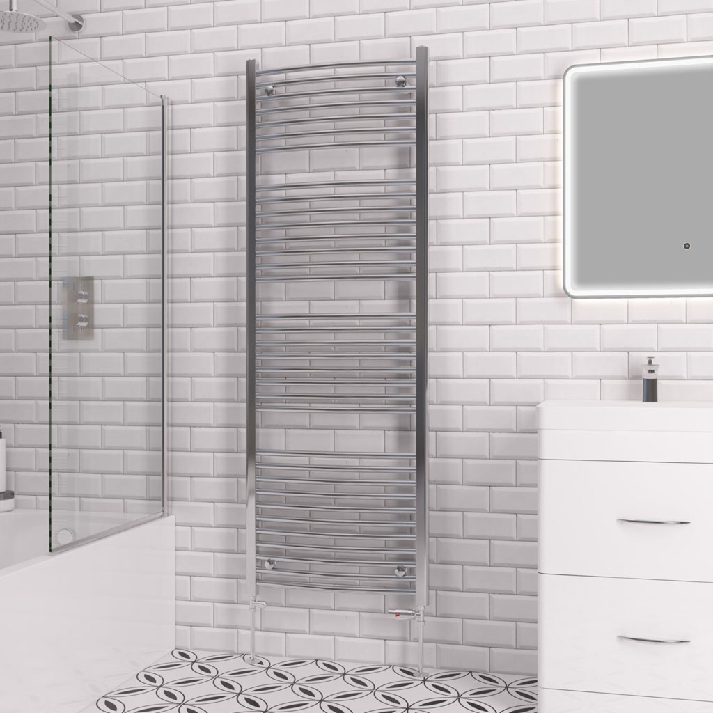 Curved Biava Multirail 1720 x 600mm - Chrome Extra Image