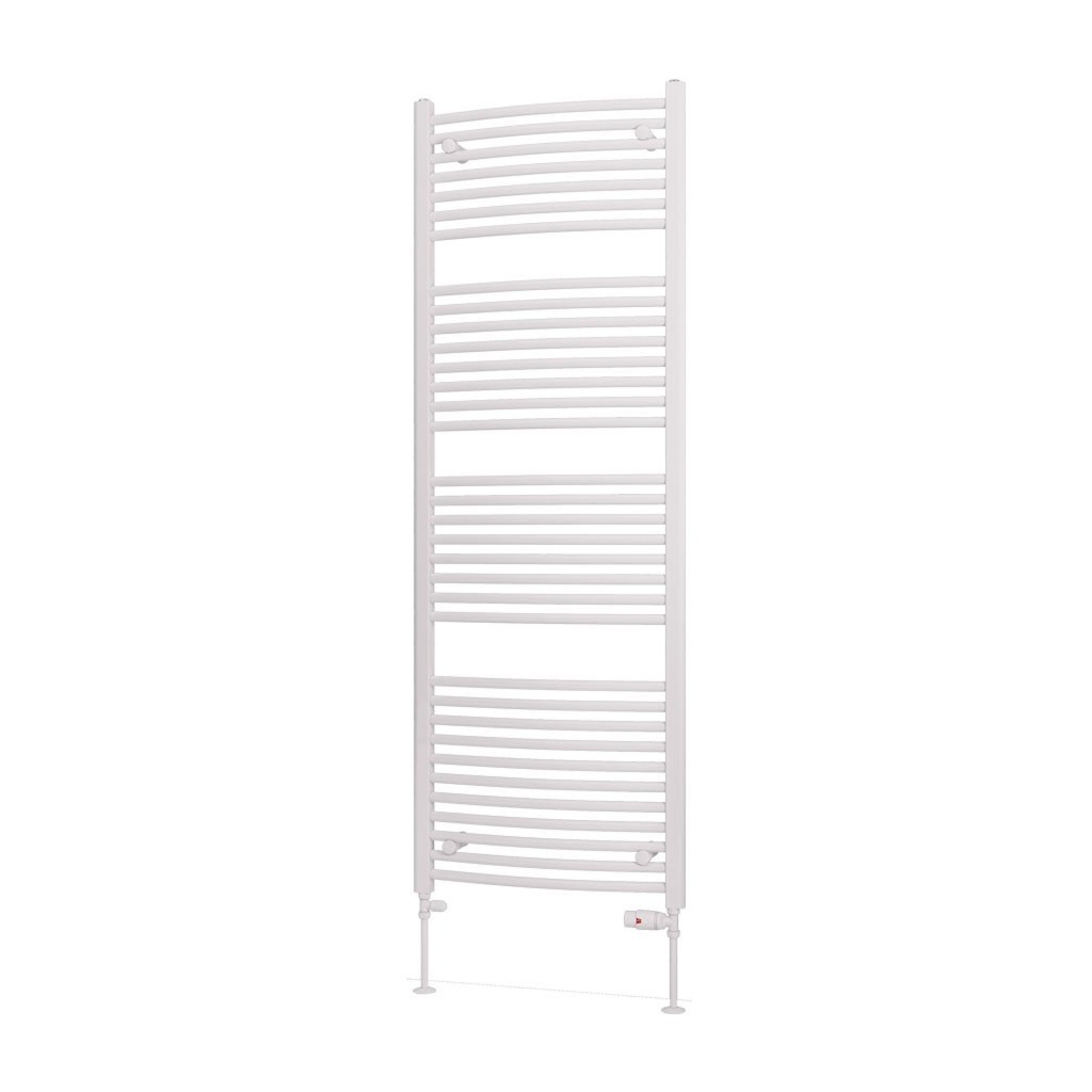 Curved Biava Multirail 1720 x 600mm - Gloss White Extra Image