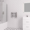Curved Biava Multirail 360 x 400mm - Chrome Extra Image