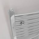 Curved Biava Multirail 360 x 400mm - Chrome Extra Image