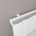 Derwent 1800 x 504 Dry Element Aluminium Radiator - Matt White-2