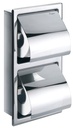 Double Concealed Toilet Roll Holder-1