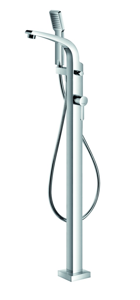 Essence Floor Standing Bath and Shower Mixer-1
