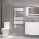 Hurley 1200 x 600mm Towel Rail - Matt White-2