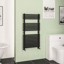 Imperia 2 Column Multirail 1140 x 600mm Towel rails - Matt Black-1