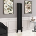 Imperia 2 Column Radiator 1800 x 380mm - Matt Black-2