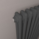 Imperia 2 Column Radiator 1800 x 515mm - Matt Anthracite-2