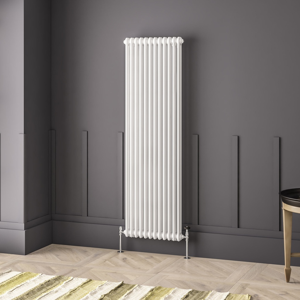 Imperia 2 Column Radiator 1800 x 560mm - Gloss White-1
