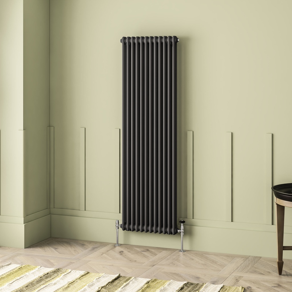 Imperia 2 Column Radiator 1800 x 560mm - Matt Anthracite-1