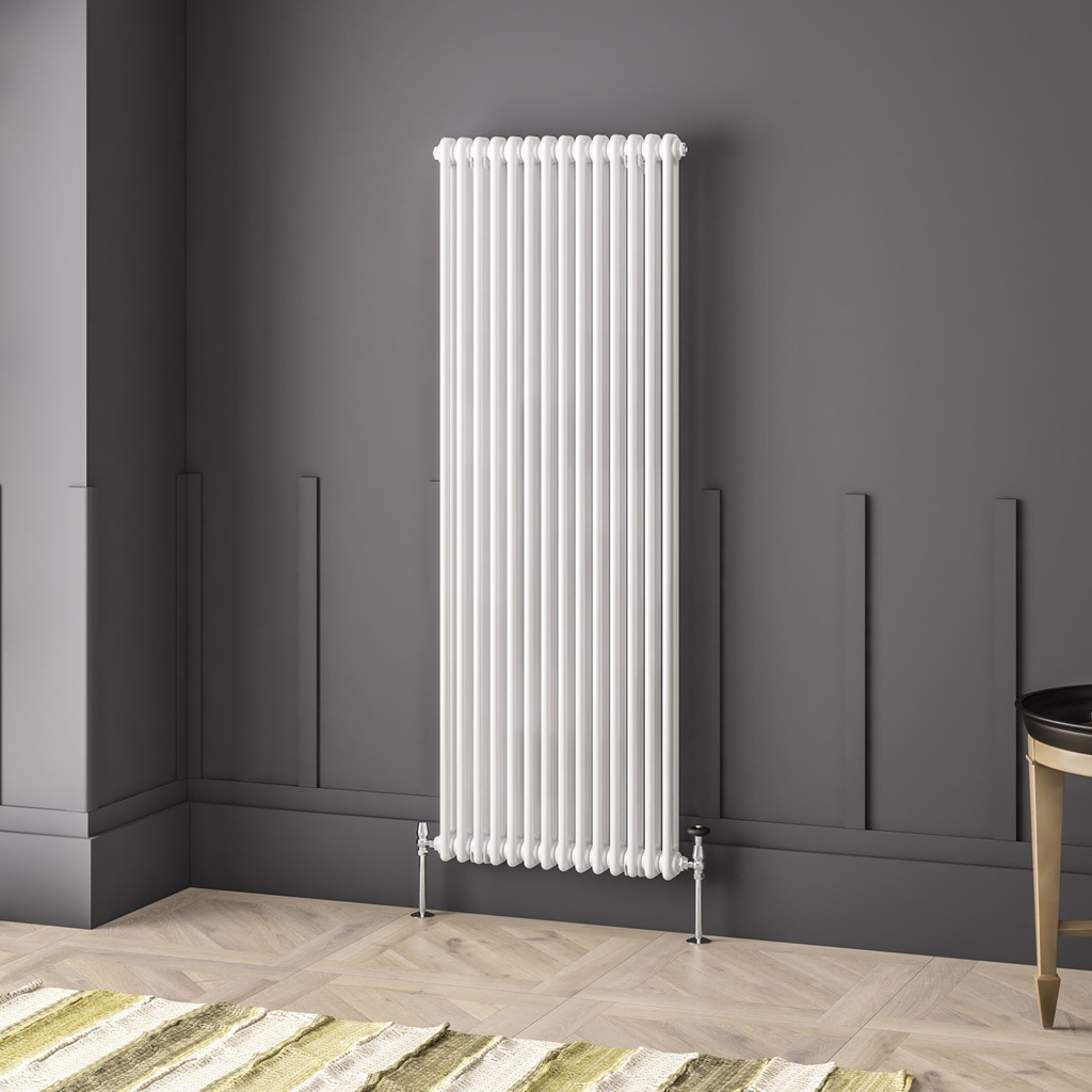 Imperia 2 Column Radiator 1800 x 650mm - Gloss White-1