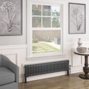 Imperia 2 Column Radiator 300 x 1370mm - Matt Anthracite-1