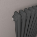 Imperia 2 Column Radiator 300 x 1370mm - Matt Anthracite-2