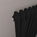 Imperia 2 Column Radiator 300 x 1460mm - Matt Black-2