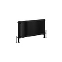 Imperia 2 Column Radiator 600 x 1145mm - Matt Black-1