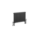 Imperia 2 Column Radiator 600 x 830mm - Matt Anthracite-1