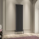 Imperia 3 Column Radiator 1800 x 515mm - Matt Anthracite-1