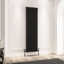 Imperia 3 Column Radiator 1800 x 515mm - Matt Black-1