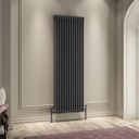 Imperia 3 Column Radiator 1800 x 605mm - Matt Anthracite-1