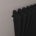 Imperia 3 Column Radiator 300 x 1010mm - Matt Black-2