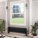 Imperia 3 Column Radiator 300 x 1370mm - Matt Black-2