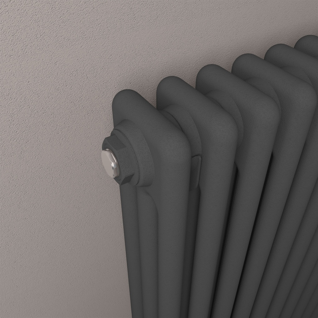 Imperia 3 Column Radiator 300 x 1460mm - Matt Anthracite-2