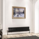 Imperia 3 Column Radiator 300 x 1460mm - Matt Black-1
