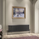 Imperia 3 Column Radiator 450 x 1460mm - Matt Anthracite-1