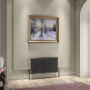 Imperia 3 Column Radiator 450 x 830mm - Matt Anthracite-1